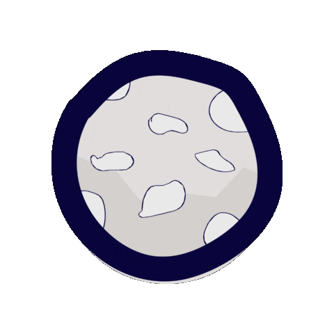 Moon Sticker
