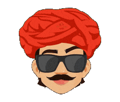 Navratri Garba Sticker by Red Lotus Events