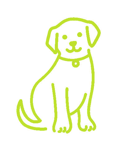 Sticker by Dogs for Good