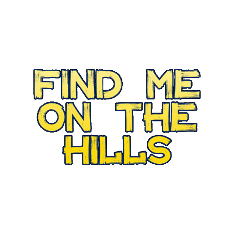 Find Me Hills Sticker by Vutreshen Glas