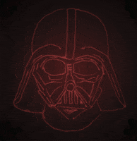 darth vader animation GIF by TraceLoops
