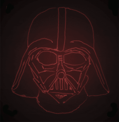 darth vader animation GIF by TraceLoops