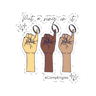 Camp Engies Sticker