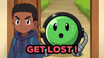 Get Lost Leave GIF by InfiNFT Royale