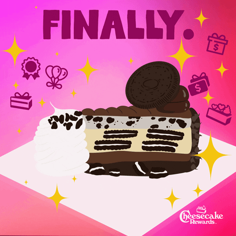 We Did It Yes GIF by The Cheesecake Factory
