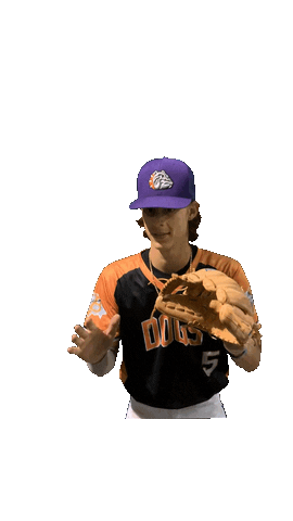 Bergen Bulldogs Baseball Sticker