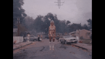 Floating Music Video GIF