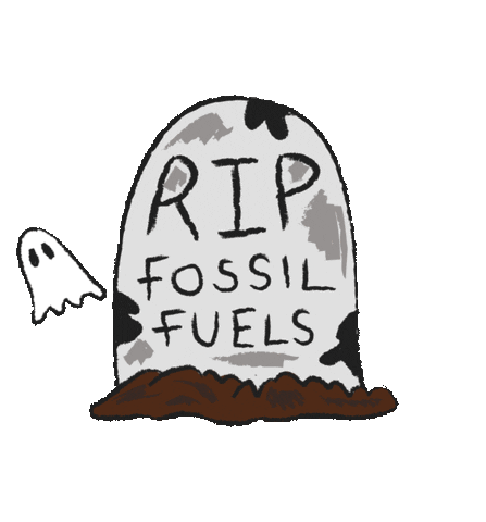 Climate Change Halloween Sticker by Tolmeia Gregory