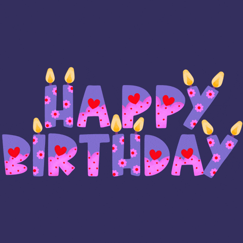 Happy Birthday Fun GIF by bymartioska