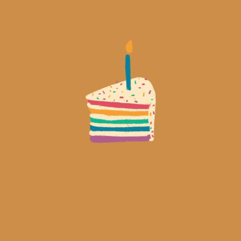 Happy Birthday Celebration GIF by Bells and Wishes