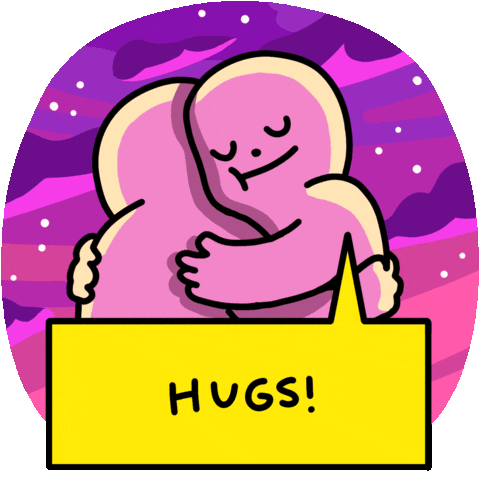 I Love You Hug GIF by Seize the Awkward