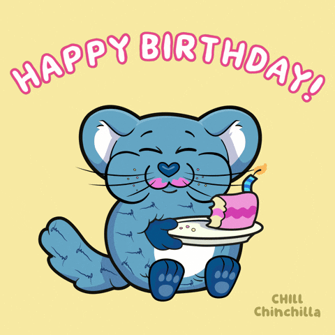 Happy Birthday Eating GIF by VeeFriends