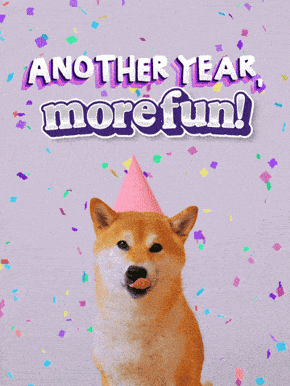 Happy Birthday GIF by Sealed With A GIF