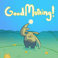 Good Morning Hello GIF by Saku Monsters
