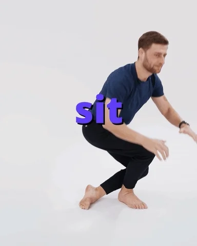 Sitting Sit Down GIF