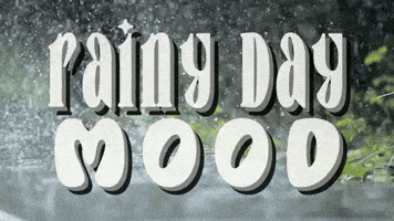 Raining Rainy Days GIF by Sealed With A GIF
