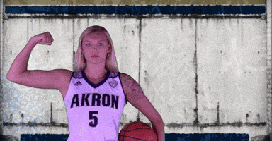 University Of Akron Andone GIF by Akron Zips