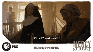 america eye roll GIF by Mercy Street PBS