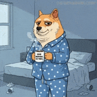 Tired Good Morning GIF by Doge Pound