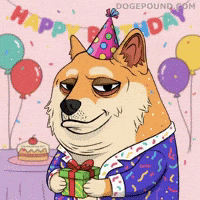 Tired Happy Birthday GIF by Doge Pound