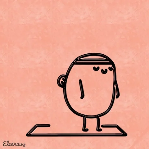 Yoga Potato GIF