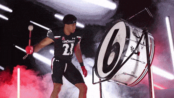 Pump Up Clap GIF by Cincinnati Bearcats