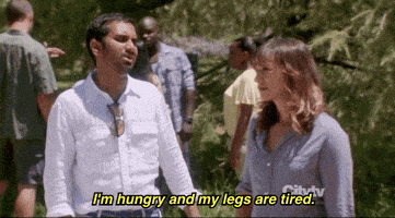 exercising parks and recreation GIF