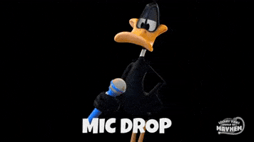 looney tunes mic drop GIF by Looney Tunes World of Mayhem