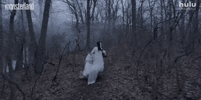 Running Away Wedding Dress GIF by HULU