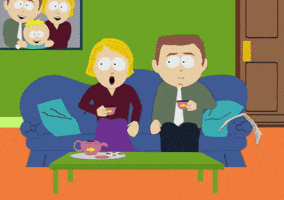 tea sitting GIF by South Park 