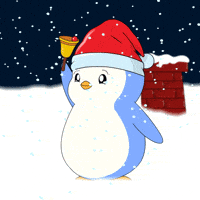 Happy Merry Christmas GIF by Pudgy Penguins