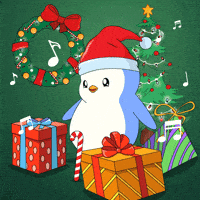 Merry Christmas GIF by Pudgy Penguins