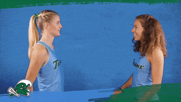 Track And Field Tulane GIF by GreenWave