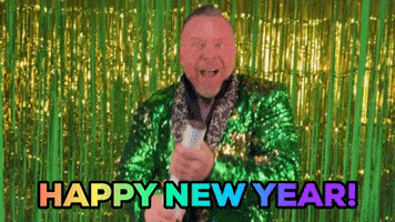 Happy New Year Confetti GIF by Law Office of Robert Eckard