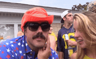 michigan kiss GIF by Barstool Sports