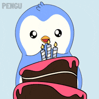Happy Birthday GIF by Pudgy Penguins