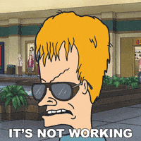 Its Not Working Beavis And Butthead GIF by Paramount+