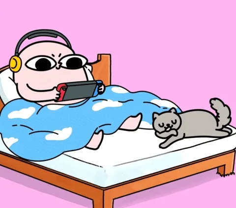 Cat Chilling GIF