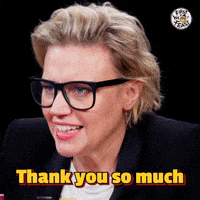 Kate Mckinnon Thank You GIF by First We Feast