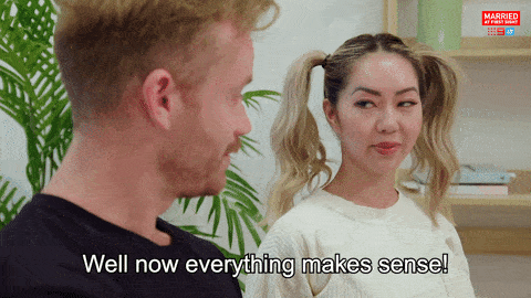 Reality Reaction GIF by Married At First Sight