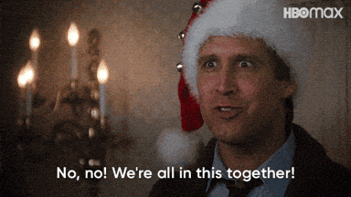 We Are In This Together National Lampoons Christmas Vacation GIF by Max