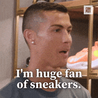 Cristiano Ronaldo Sneaker Shopping GIF by Complex