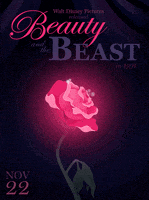 beauty and the beast rose GIF by Disney