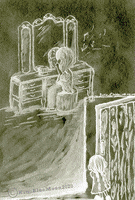 Watching Black And White GIF