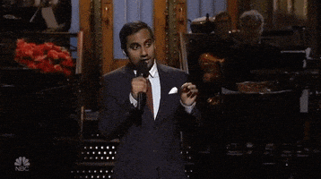 aziz ansari snl GIF by Saturday Night Live