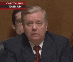 It Is Over Lindsey Graham GIF by GIPHY News