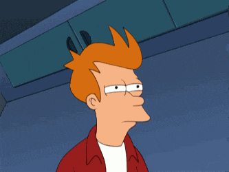 Giphy - Futurama Squinting GIF