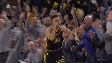 Giphy - Golden State Warriors Sport GIF by NBA