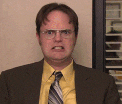 Giphy - Angry The Office GIF