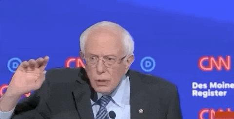 Giphy - Listen Bernie Sanders GIF by GIPHY News